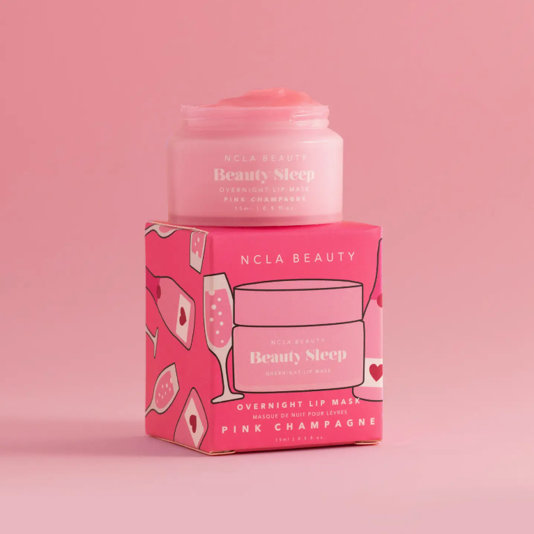 NCLA Beauty Overnight Lip Mask Pink Champagne