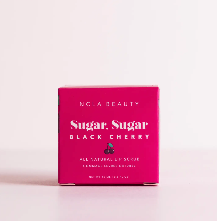 NCLA Beauty Sugar Sugar Black Cherry Lip Scrub
