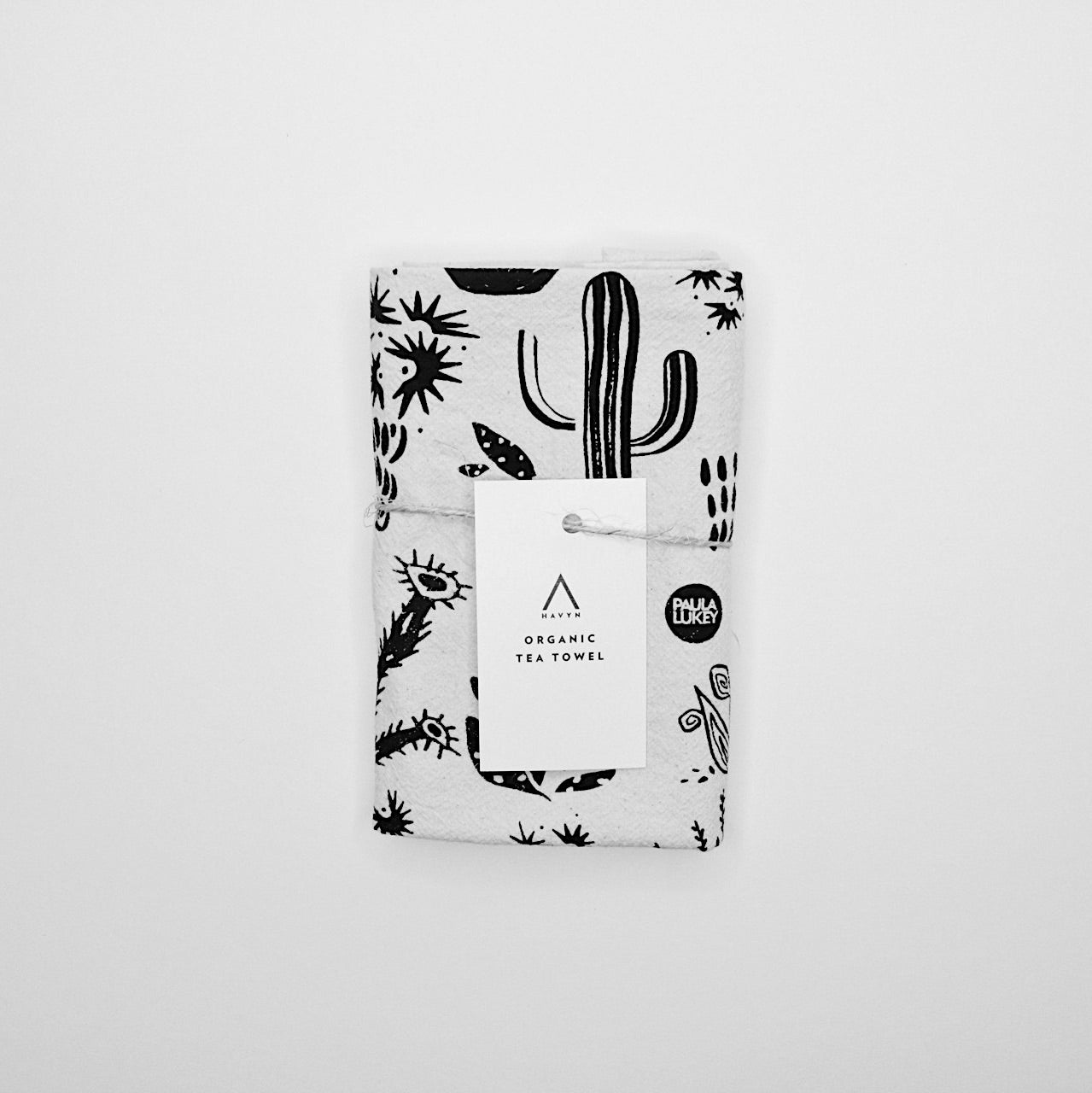 HAVYN Organic Tea Towel Dessert Cactus