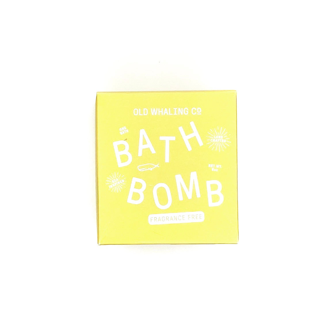 Old Whaling Company Fragrance Free Bath Bomb