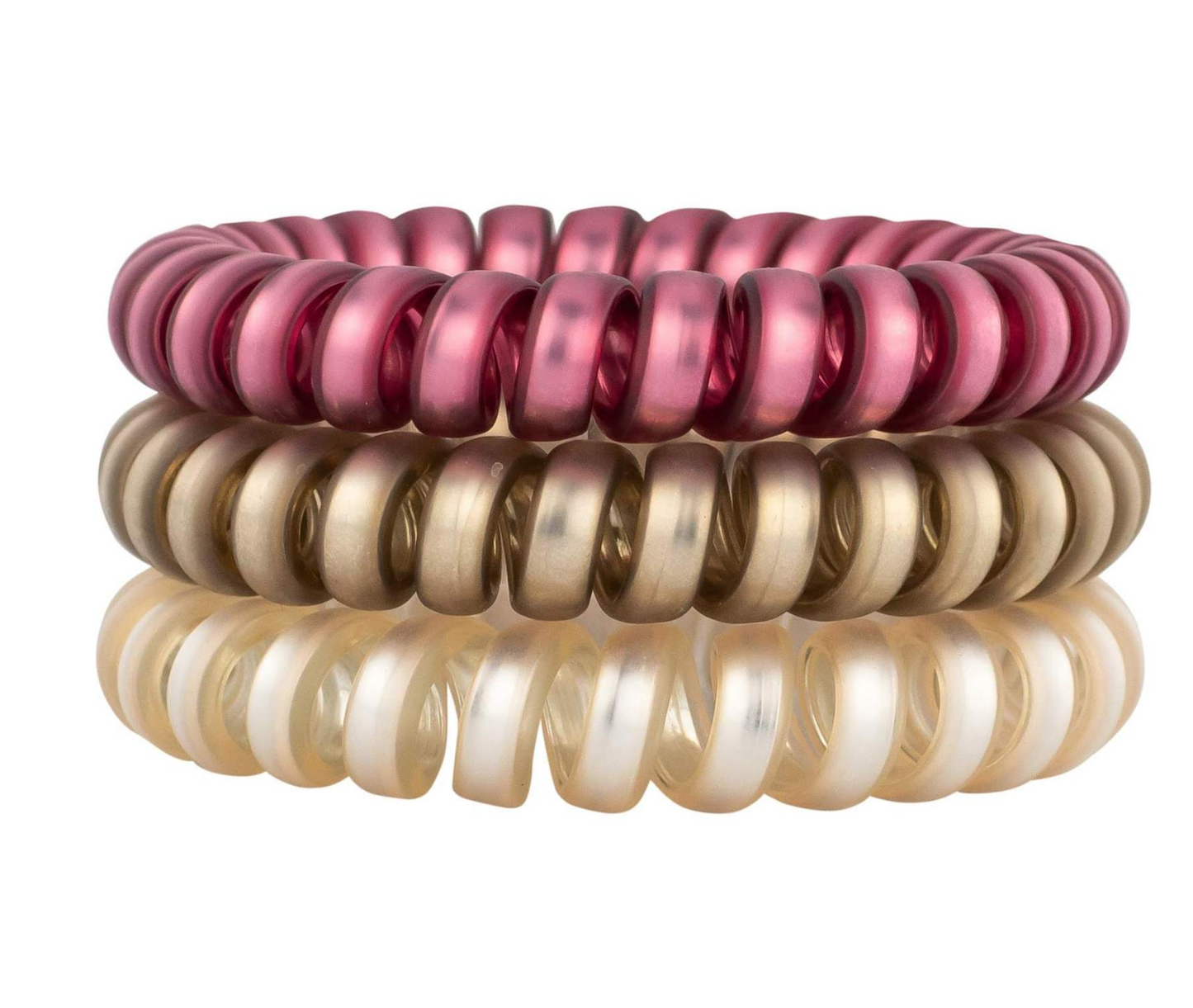 Hotlines Hair Ties Rose Set