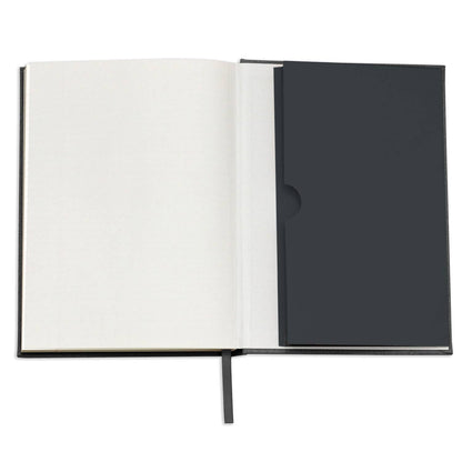 Wit & Delight Black Linen Note to Self Journal