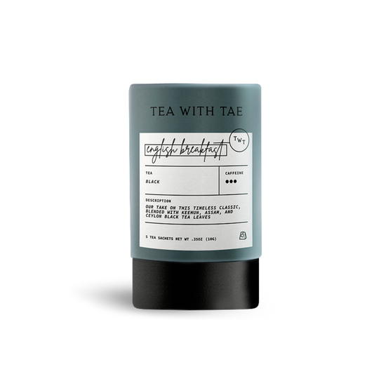 English Breakfast Black Tea Mini Tea Tube
