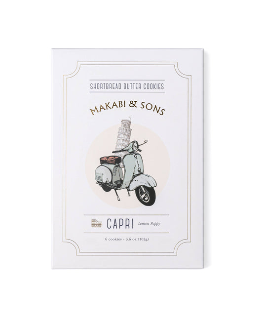 Lemon Poppy Cookies -Capri