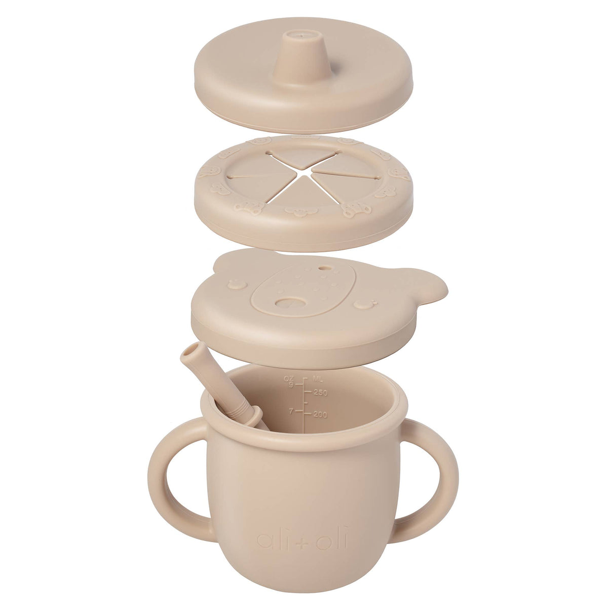Sippy, Straw, Snack, Open Cup