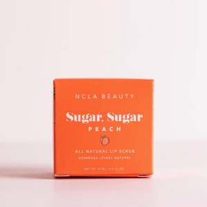 NCLA Beauty Sugar Sugar Peach Lip Scrub