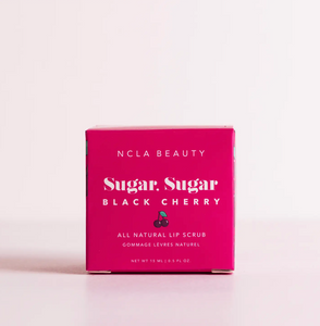 NCLA Beauty Sugar Sugar Black Cherry Lip Scrub