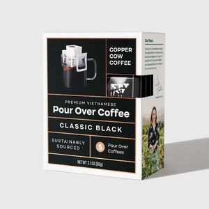 Copper Cow Coffee Just Black