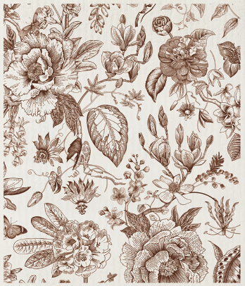 Brown Delft Swedish Dishcloth