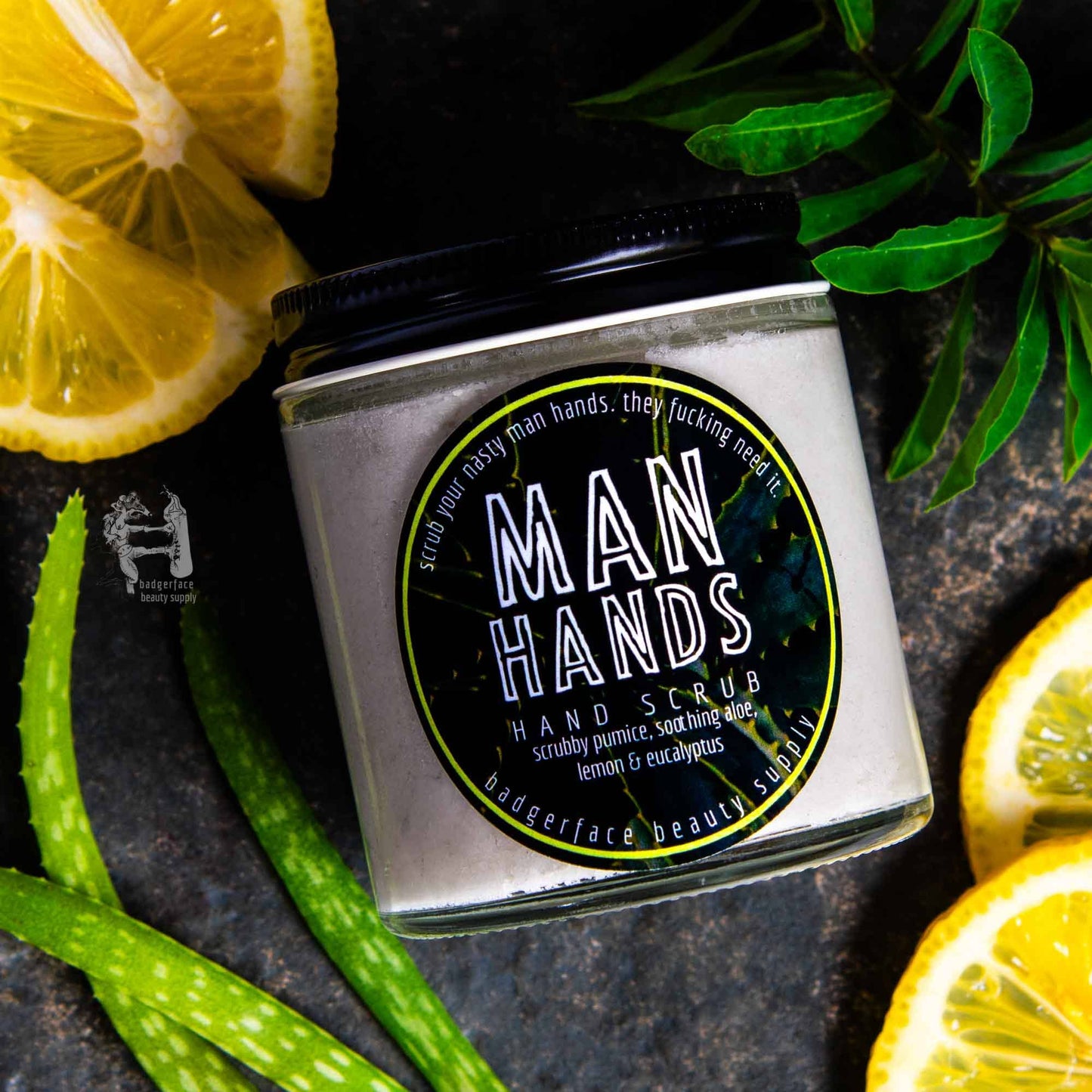 Badgerface Hand Scrub