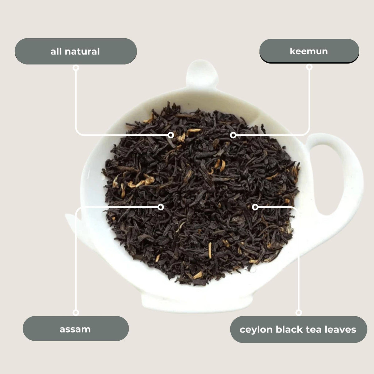 English Breakfast Black Tea Mini Tea Tube