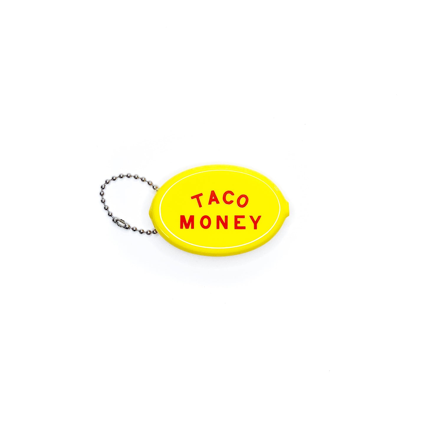 Three Potato Four Taco Money Coin Pouch Yellow