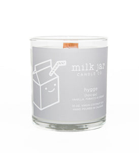Milk Jar Candle Co. Hygge 10oz Coconut Soy Candle