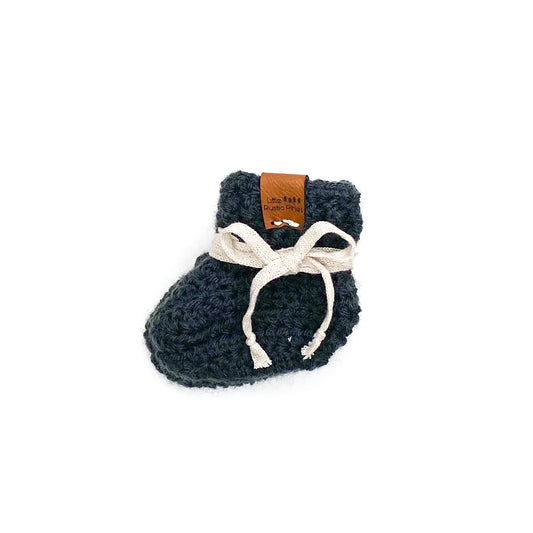 Rustic Stitch Classic Booties Flint 0-6 months