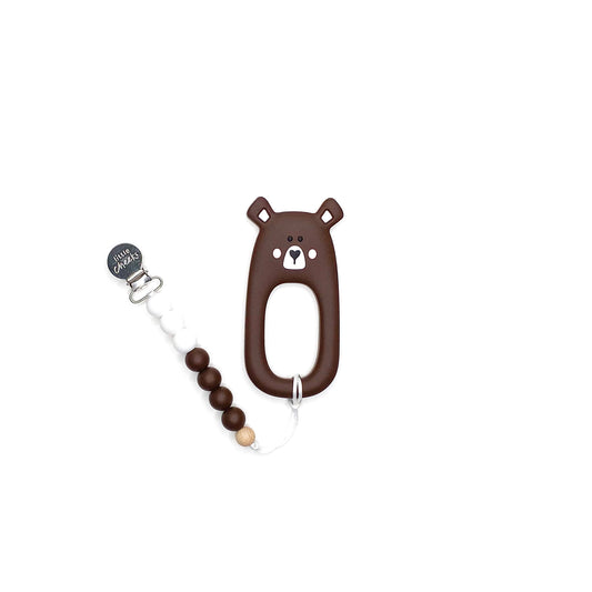 Little Cheeks Bear Clip