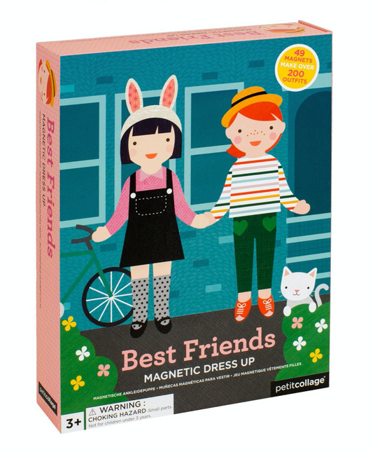 Petit Collage Magnetic Dress Up Best Friends