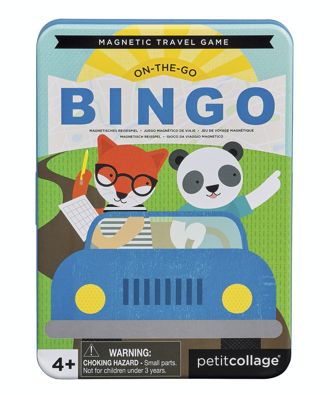 Petit Collage Magnetic Travel Bingo Game
