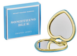 Load image into Gallery viewer, Draper James Heart Shaped Compact Mirror Something Blue
