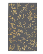 Load image into Gallery viewer, Frankie &amp; Claude Dark Grey &amp; Gold Foil Floral Match Box Large
