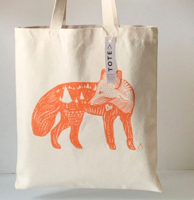 HAVYN Every Day Canvas Tote Bag Fox