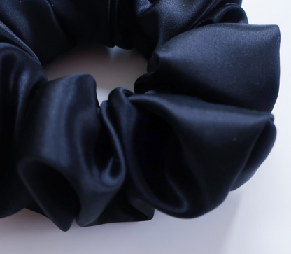 Antler & Acre Scrunchie Ebony Silk